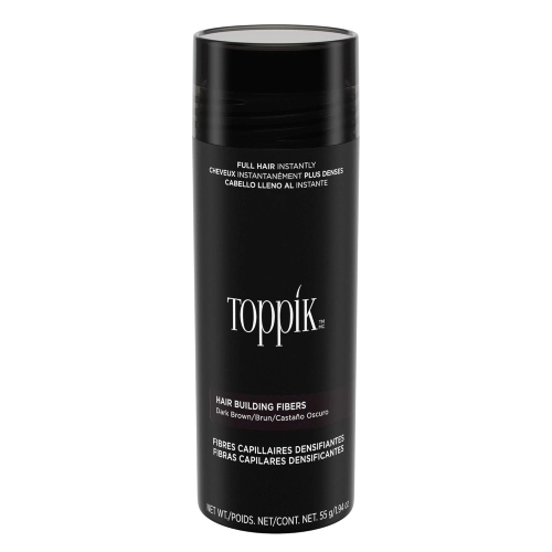 Toppi Hair Building Fibers, Dark Brown Colour